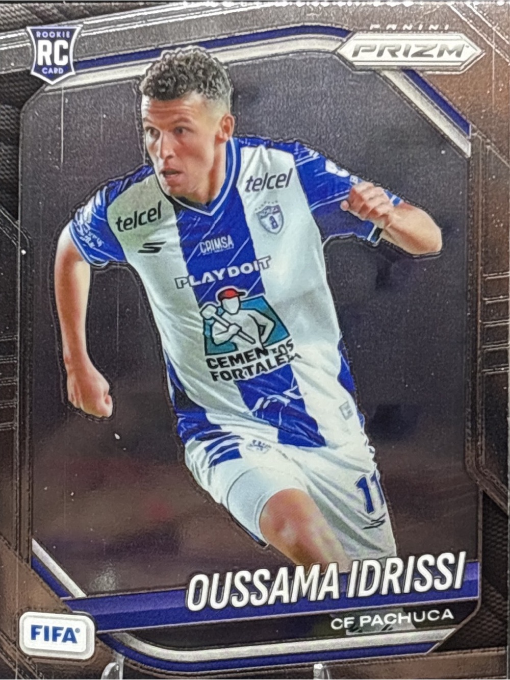 Panini Prizm Oussama Idrissi Rookie Soccer Trading Card
